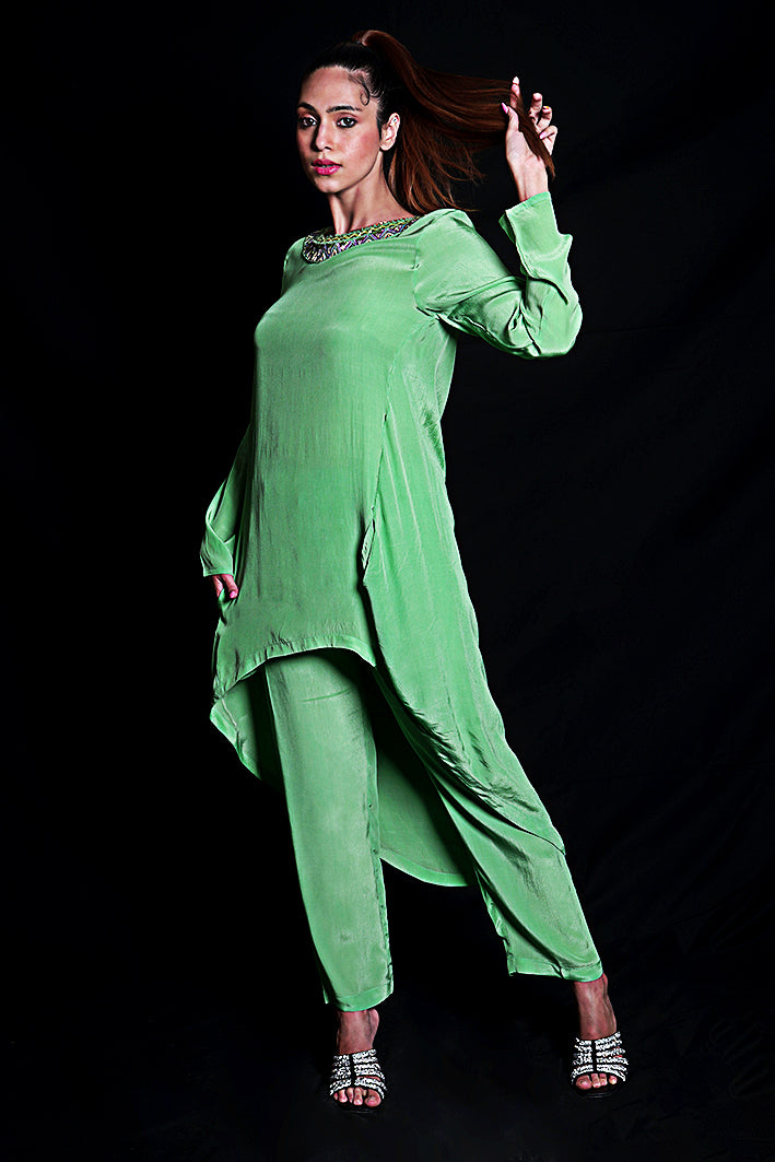 SEESA - Absinthe Green Trousers