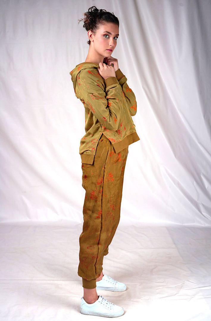 SEESA - Floral printed sweatpants