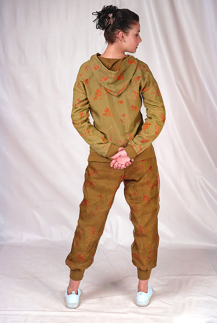 SEESA - Floral printed sweatpants