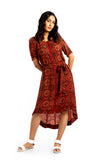 THE HOUSE OF ARA - A-Line Dress / Red