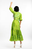 THE HOUSE OF ARA -Cutout Dress / Green