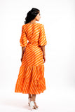 THE HOUSE OF ARA -Cutout Dress /Orange