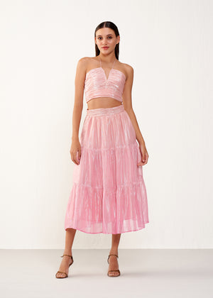 KOAKH- Maya Coord set- Ombre pink