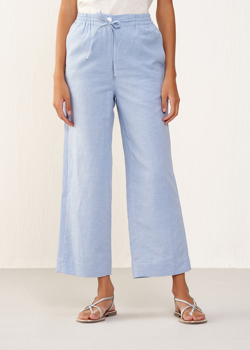 KOAKH- Tamra Pants- Light Blue