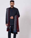JATIN MALIK Midnight Blue kurta set