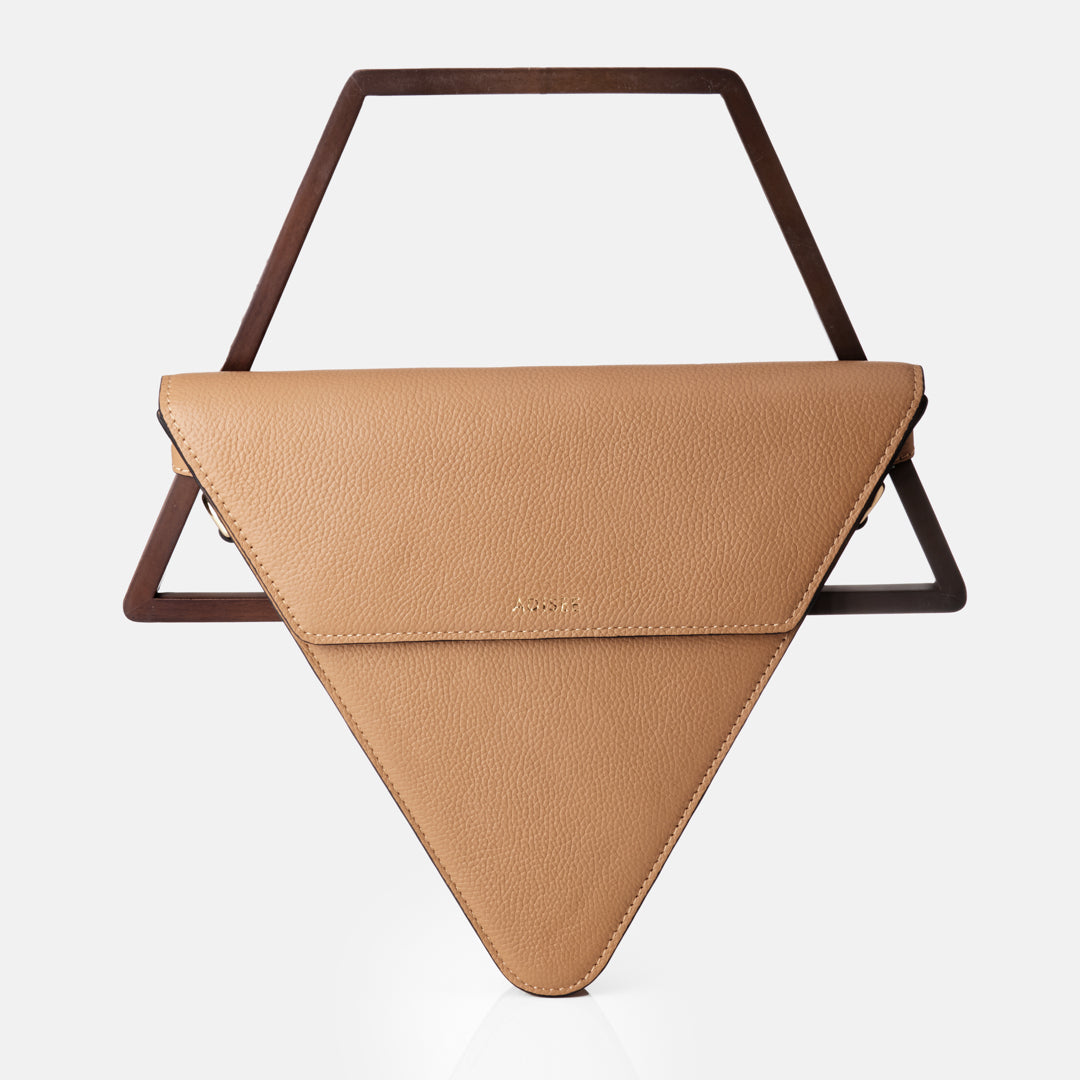 ADISEE Jade, Sand TOP HANDBLE BAG / CROSSBODY BAG