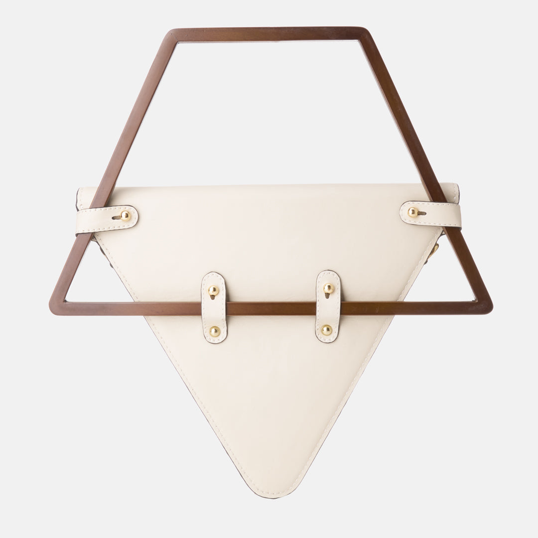 ADISEE  Jade, Ivory TOP HANDBLE BAG / CROSSBODY BAG