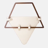 ADISEE  Jade, Ivory TOP HANDBLE BAG / CROSSBODY BAG