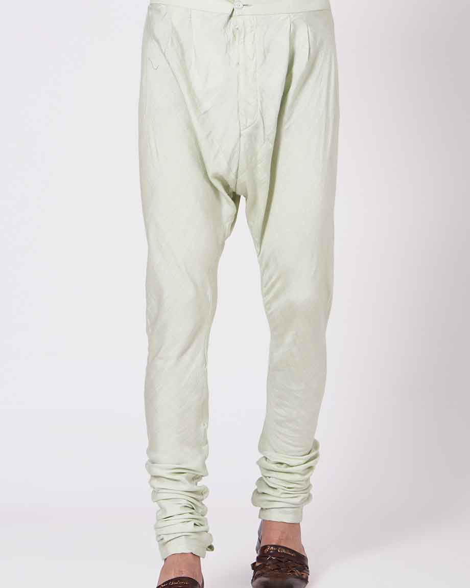 JATIN MALIK Duck egg Green Shoulder buttoned Kurta set