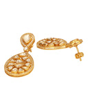 SICA JEWELLERY Moissanite Polki Pear Drop Earrings