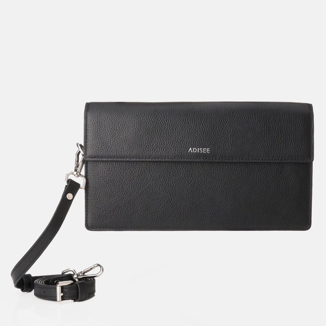 ADISEE  Joane, Black TOP HANDBLE BAG / CROSSBODY BAG