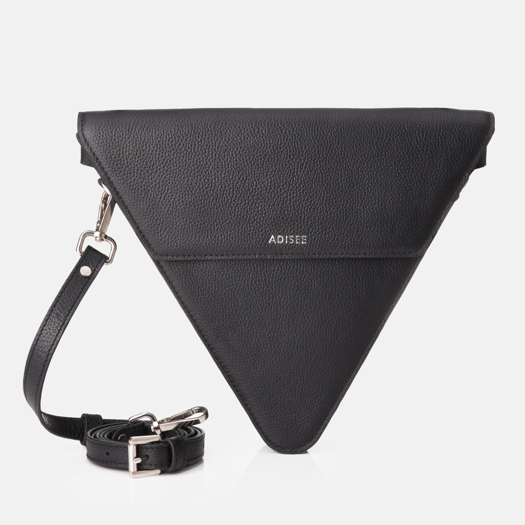 ADISEE  Black TOP HANDBLE BAG / CROSSBODY BAG