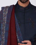 JATIN MALIK Midnight Blue kurta set