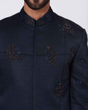 JATIN MALIK Midnight Blue kurta set