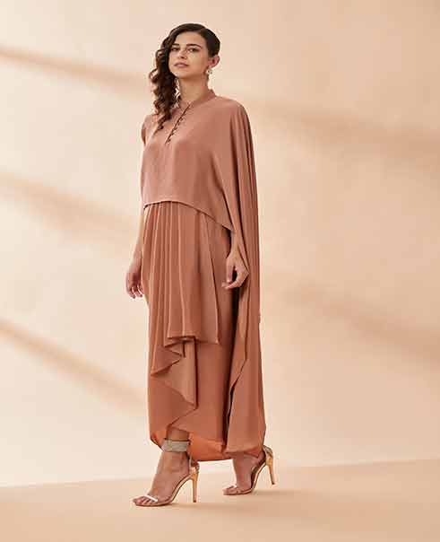 MOLTEN LOOP DRESS BY AAKAAR