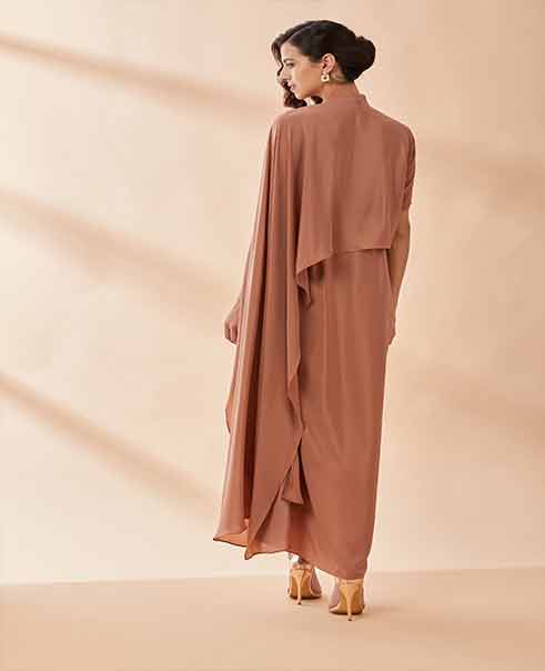 MOLTEN LOOP DRESS BY AAKAAR