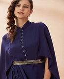 AAKAAR Armour drape dress