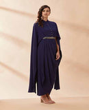 AAKAAR Armour drape dress