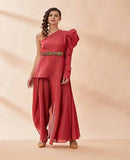 AAKAAR Puff shoulder cord set