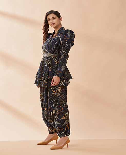 AAKAAR Puff botanical cord set