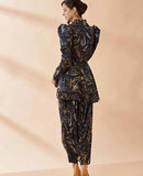 AAKAAR Puff botanical cord set