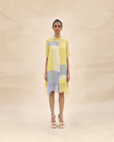 ABHISHEK SHARMA Sunflower & Squirrel grey Shirt dress