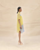 Sunflower & Squirrel grey Shirt dress by ABHISHEK SHARMA