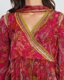 Floral Leaf Angrakha