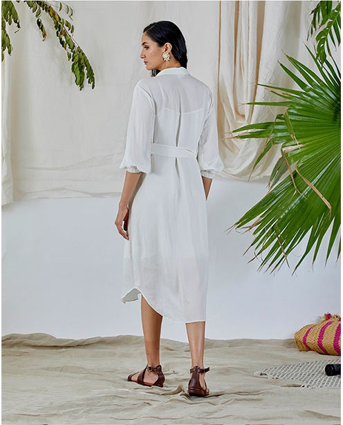Designer vintage shirt dress