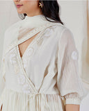 Designer vintage applique angrakha