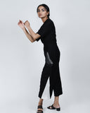 Black This or That jump suit By AT 44