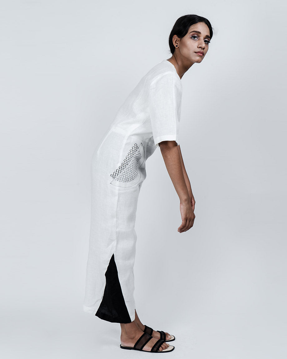 White This or That Jumpsuit by AT 44