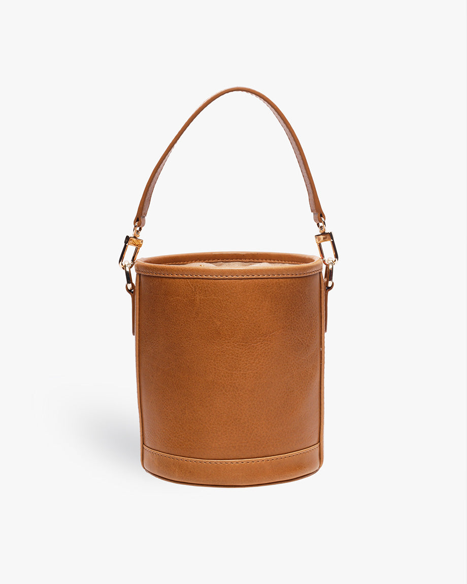 Tuscany Tan Barrel Potli by TAN AND LOOM