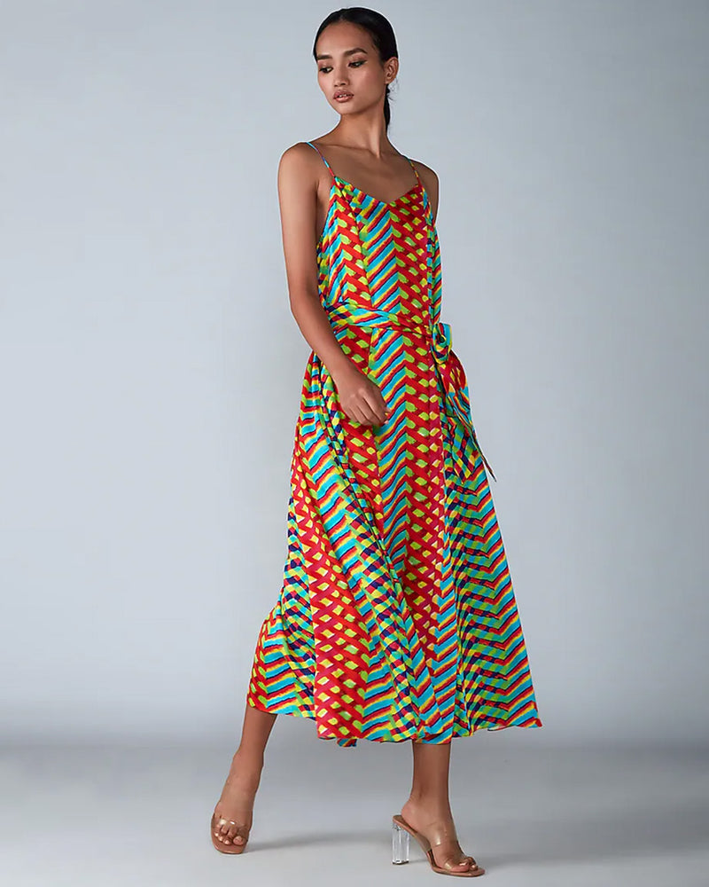 Saaksha & Kinni Multi coloured Dress