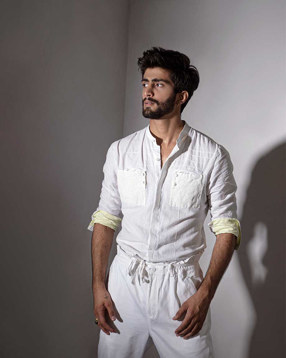 JATIN MALIK The Pigmented overshirt set