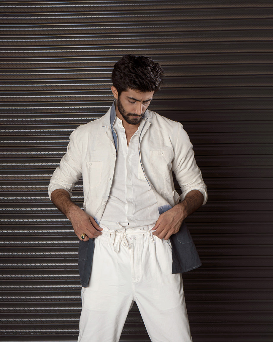 JATIN MALIK The Pigmented overshirt set