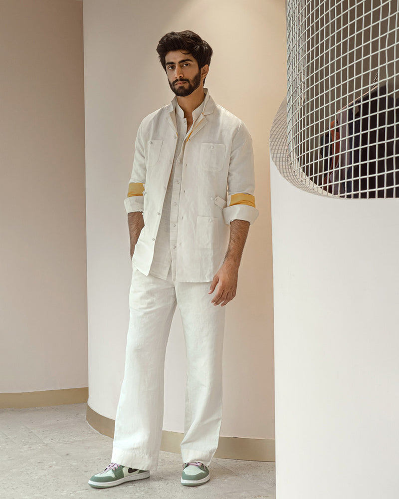 JATIN MALIK JM White Co-ord set