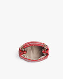 Bridal Red Leather Rani Batua by TAN AND LOOM