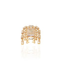 ESME GOLD DANCING PEACOCK