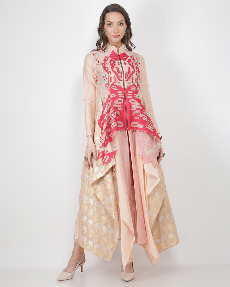 Jajaabor Cutwork Kurta