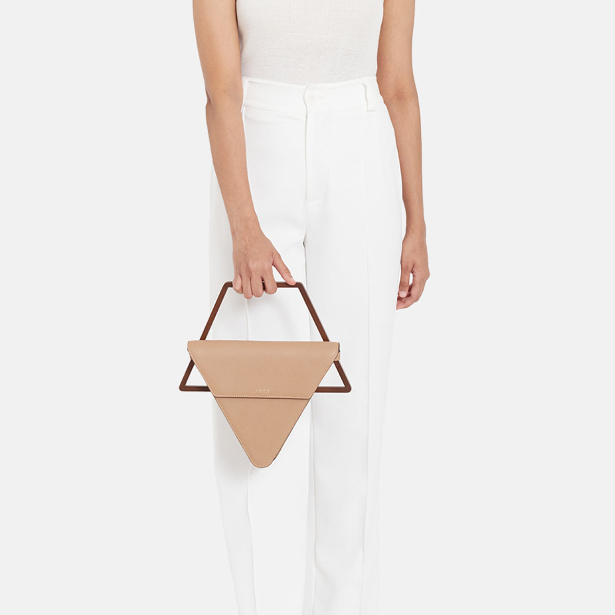 ADISEE Jade, Sand TOP HANDBLE BAG / CROSSBODY BAG