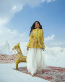 PAULMI AND HARSH Peplum with palazzo set