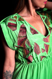 SEESA - Absinthe Green Asymmetric Dress