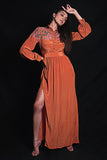 SEESA - Sundial Long Dress With High-Slit