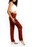 THE HOUSE OF ARA - Straight Fit Pant/Red