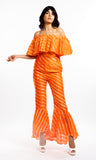 THE HOUSE OF ARA - Off-The-Shoulder Top /  Orange