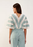 KOAKH- Bella top- Sea Green