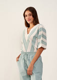 KOAKH- Bella top- Sea Green