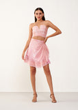 KOAKH-Maya Short Skirt- Pink