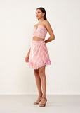 KOAKH-Maya Short Skirt- Pink